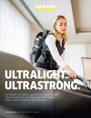 שואב אבק תיק גב אלחוטי BVL 5/1 Bp